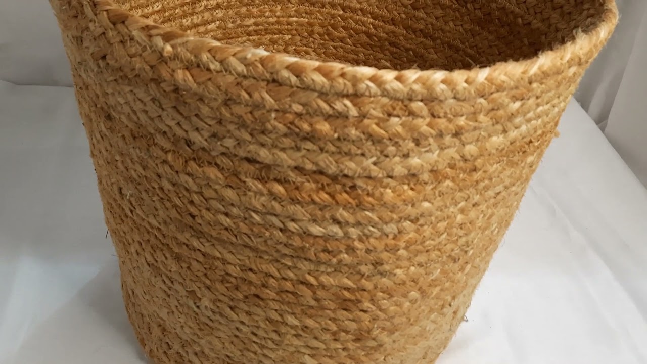 Jute Basket Plain