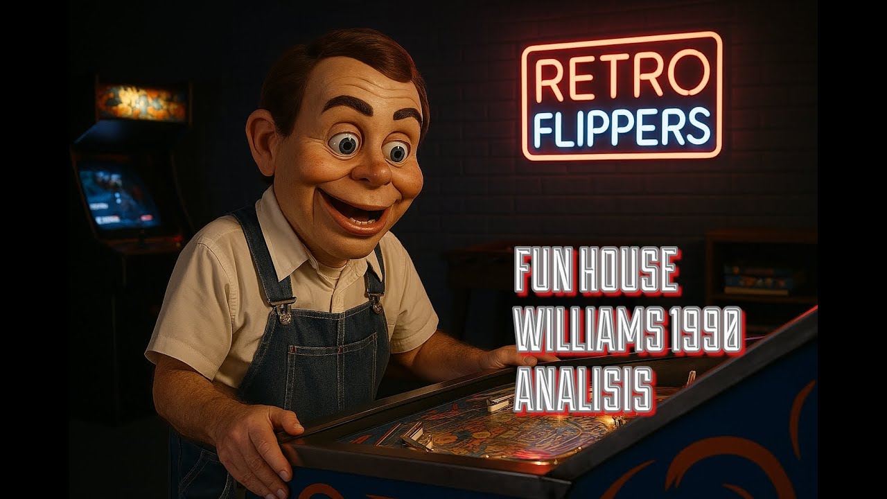 🎡 FunHouse: El Pinball Más Loco de Williams