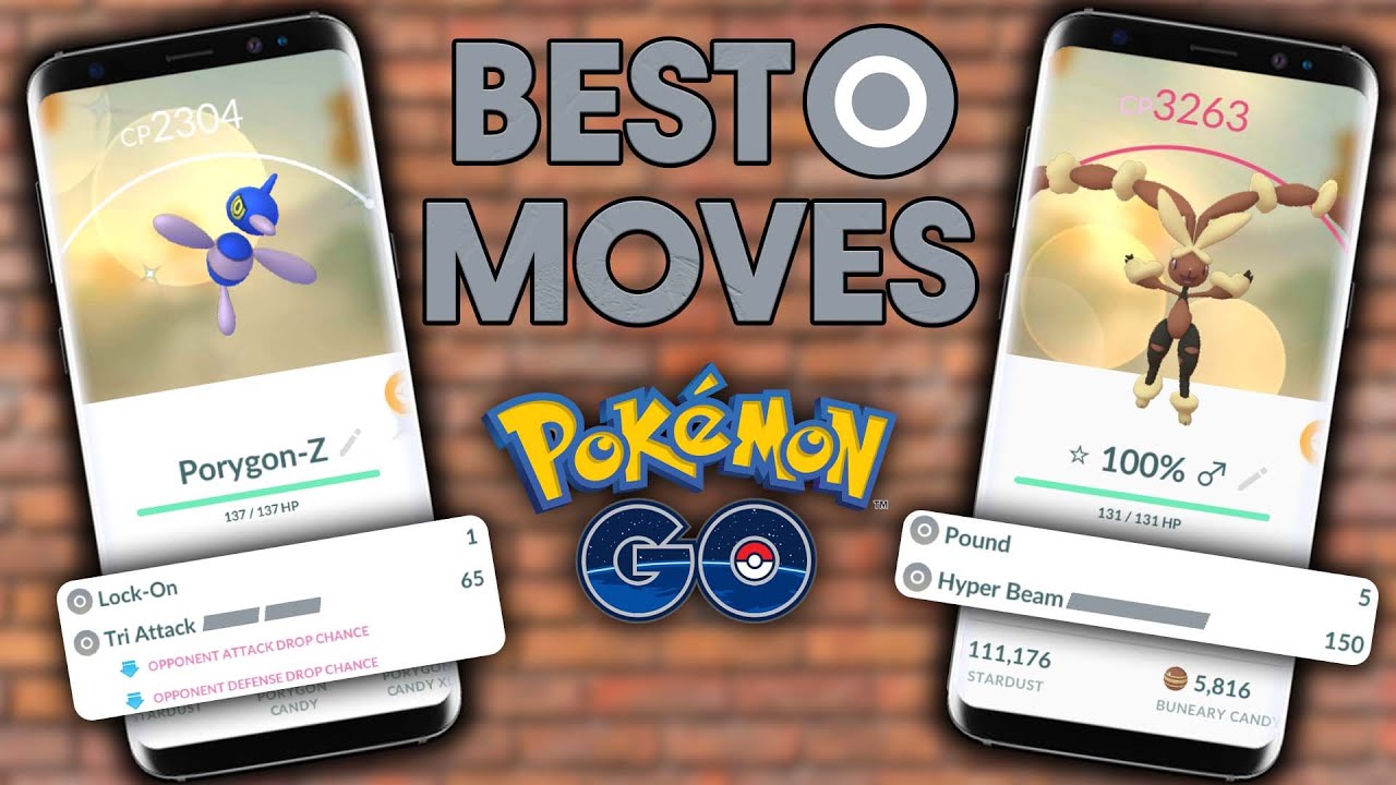 BEST *NORMAL TYPE* MOVES in POKEMON GO!