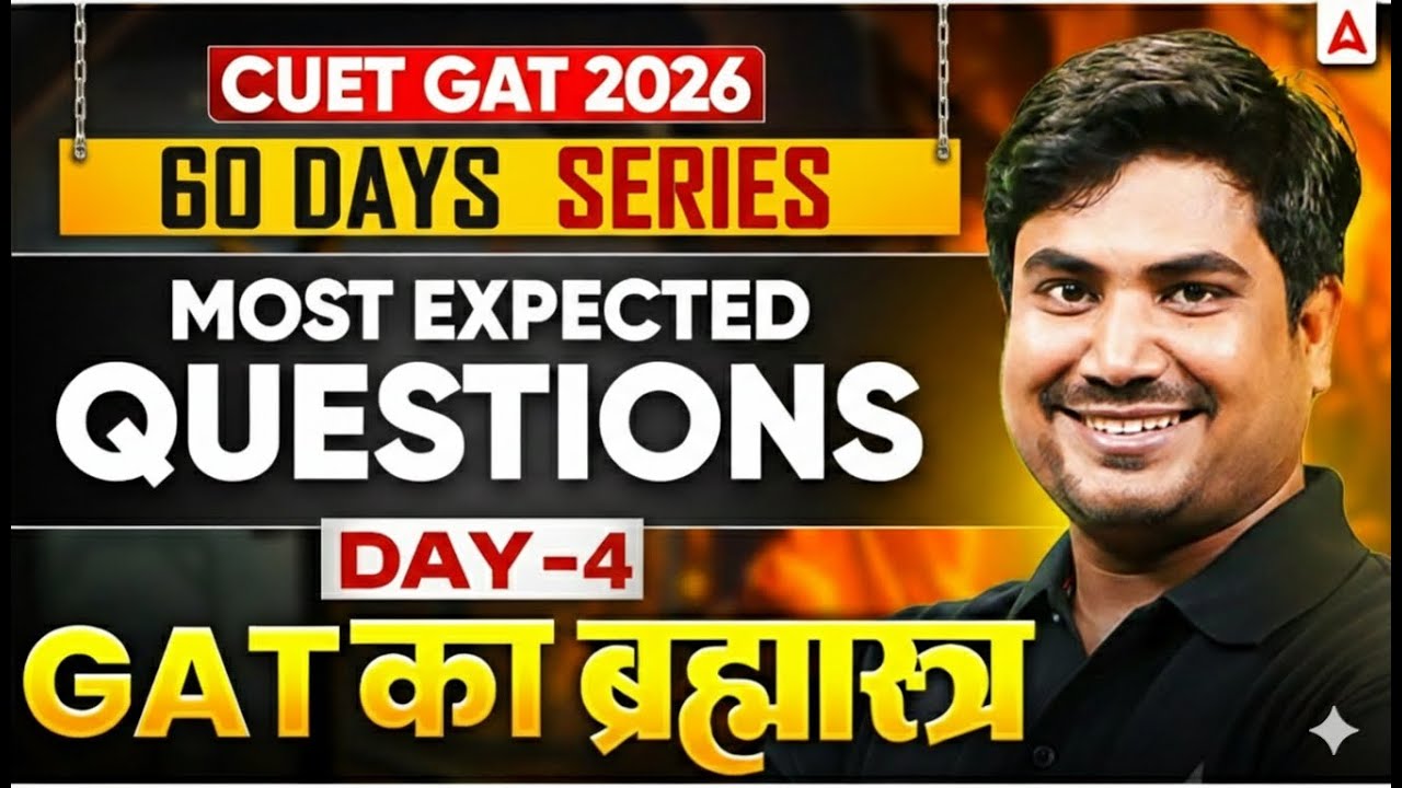 CUET GAT 2026 Most Important Questions | Most Expected Questions for Static GK for CUET 2026 #4