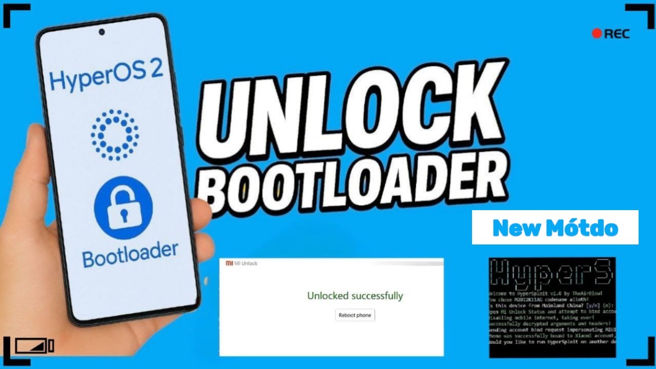 UNLOCK BOOTLOADER HYPER OS ✅ NUEVO MÉTODO 2026 |Hyper Os 3.0