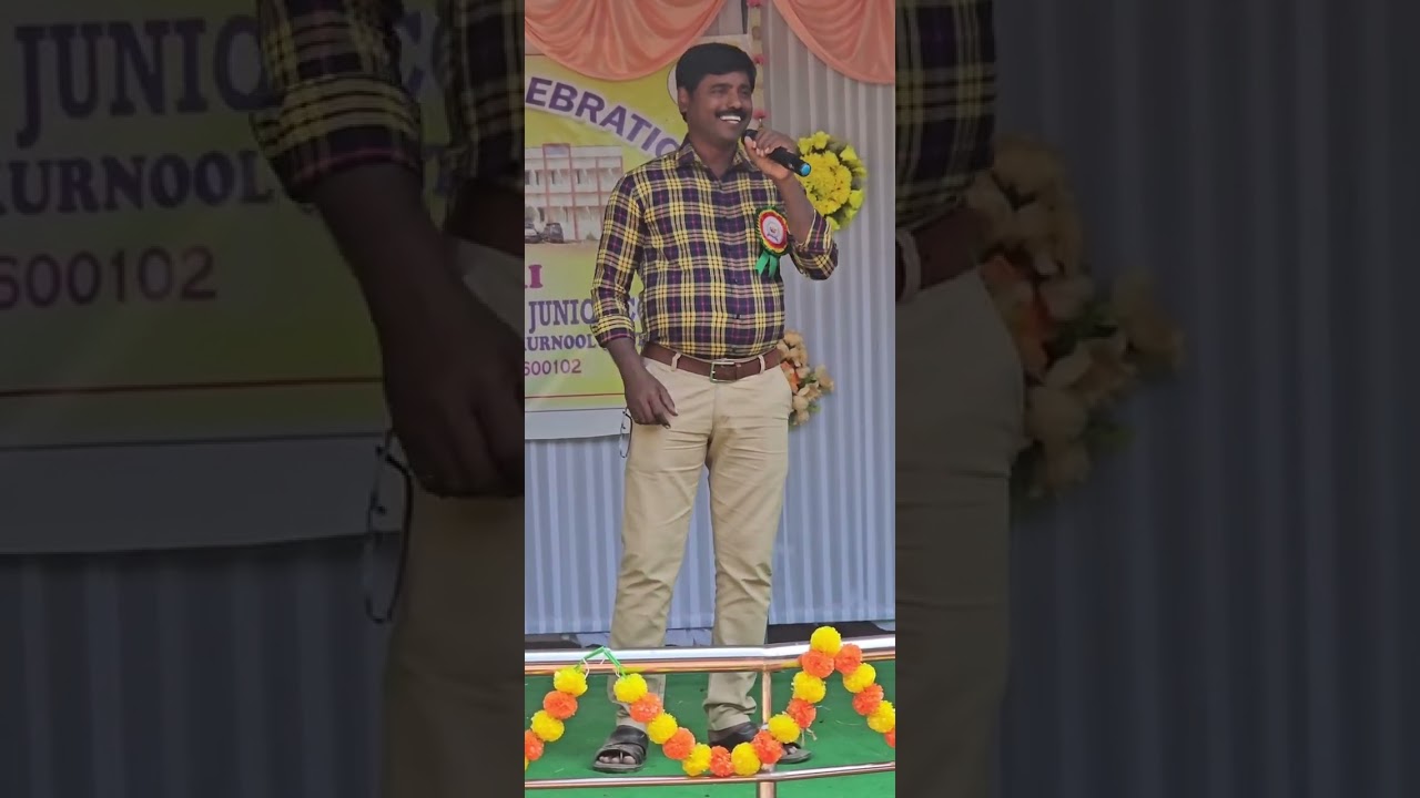 Mallepuvulaanti manasu neeku vunnadaa song at AP Model School, Julekal, Gudur (M),Knl Dist.30.1.2026