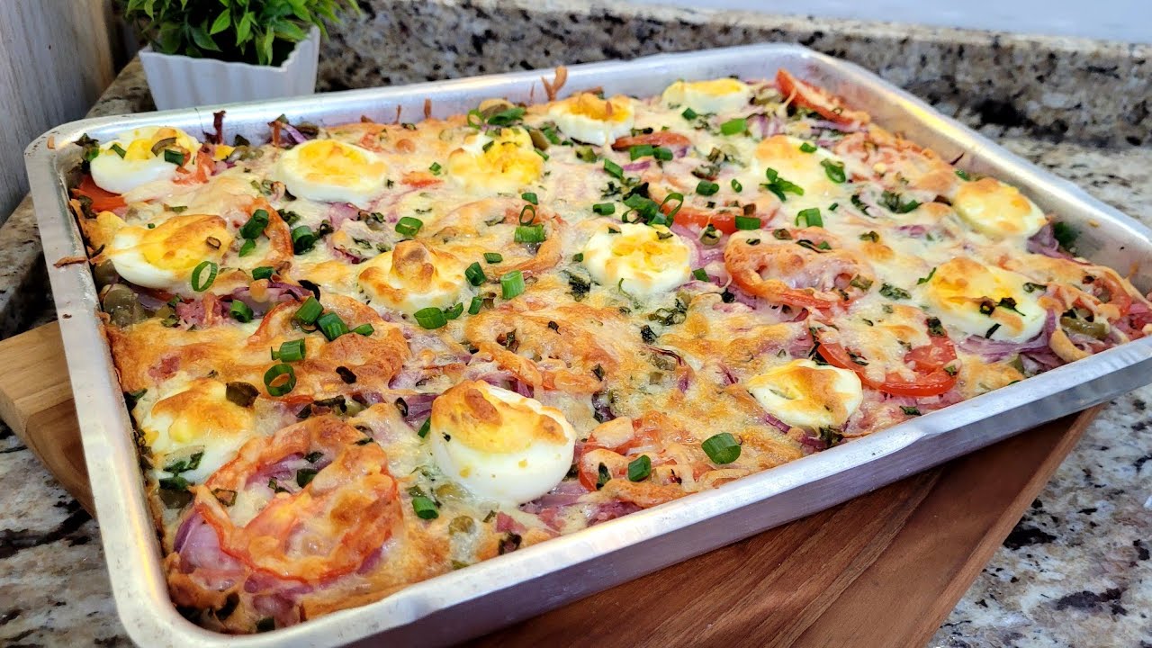 TORTA PORTUGUESA DE LIQUIDIFICADOR MAIS FÁCIL DO MUNDO ! Muito fácil de fazer e fica uma delícia !😋