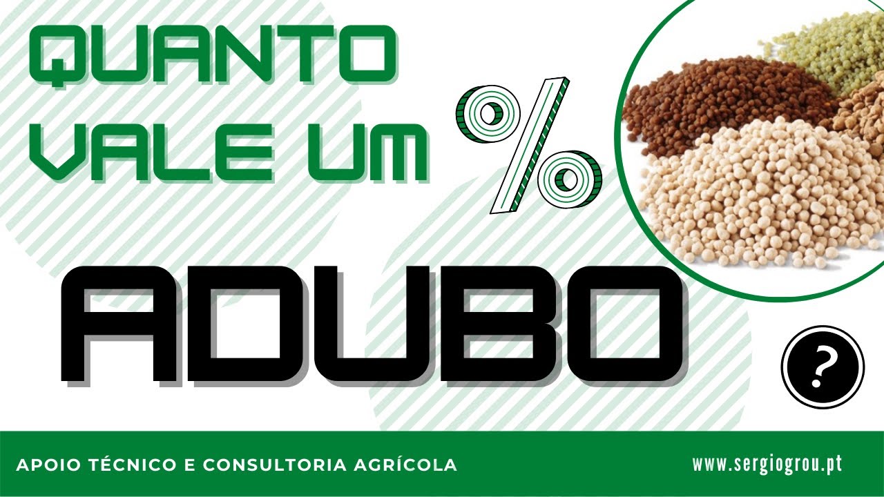 Garantias dos Adubos - quanto vale um adubo? (1/30)