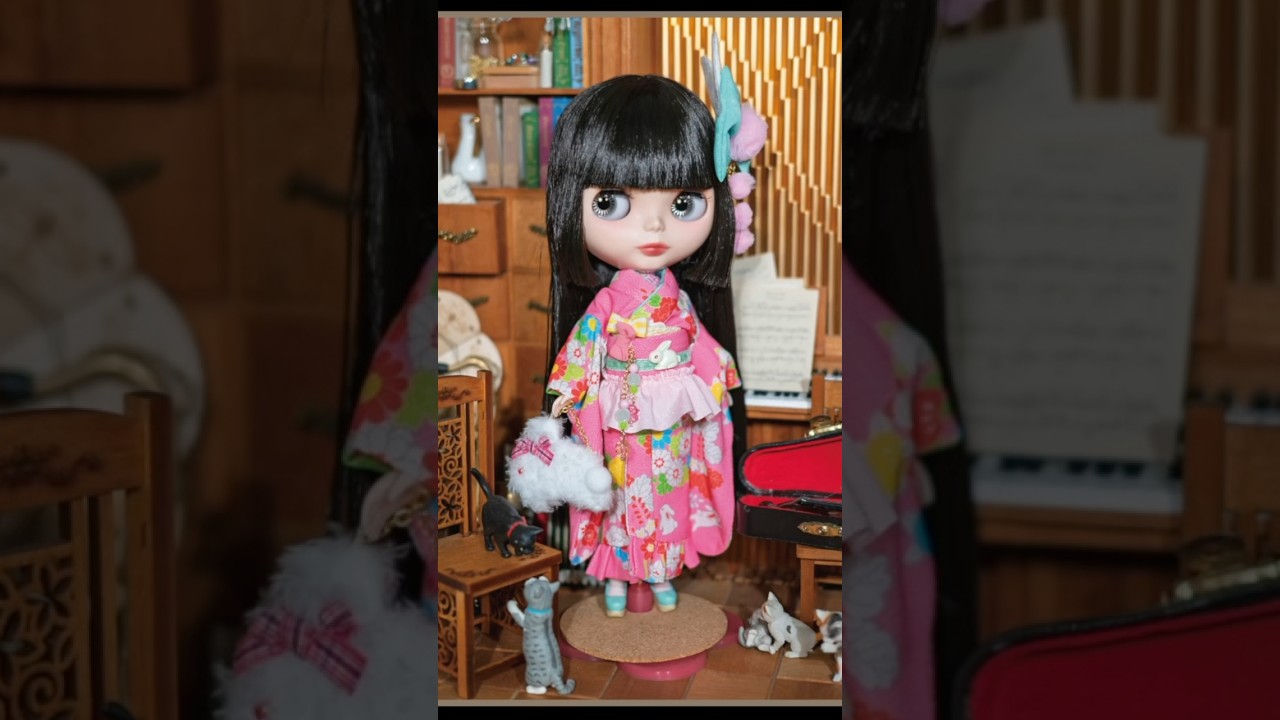 2分で紹介【ネオブライス】【ネオブライス】CWC限定24周年アニバーサリー『桃色の姫』Neo Blythe &ldquo;Momoiro No Hime UNBOX #shorts #ブライス #doll