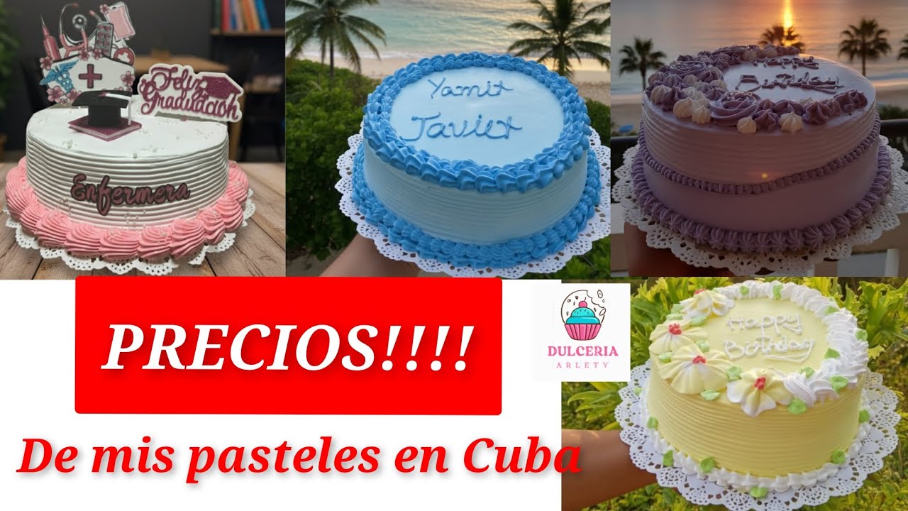 Precios de mis pasteles hoy en Cuba!!!#dulceria #pastel#cake#cakedecorating #viral #video#viralvideo