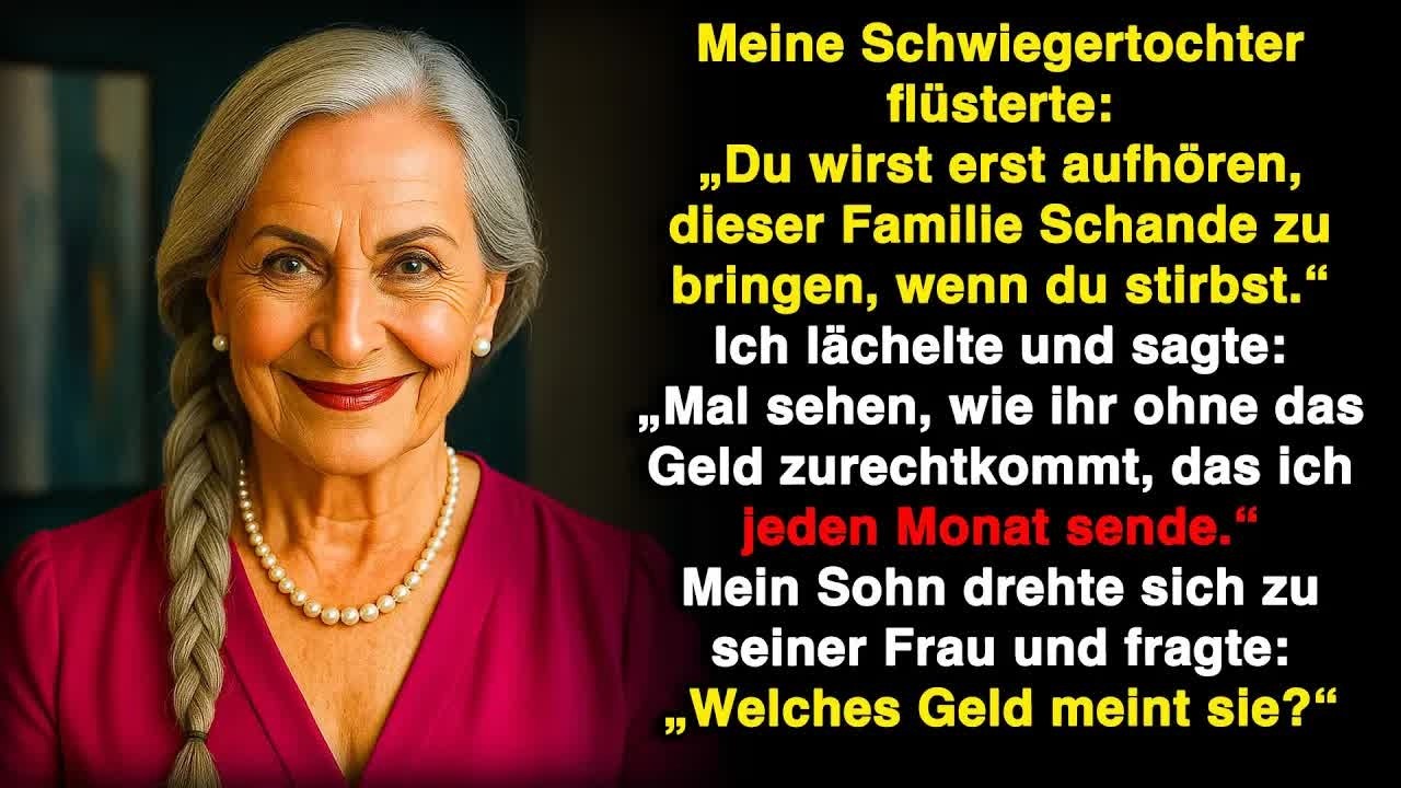Sie sagte, ich würde erst aufhören, sie zu schämen, wenn ich sterbe – dann erfuhr mein Sohn!