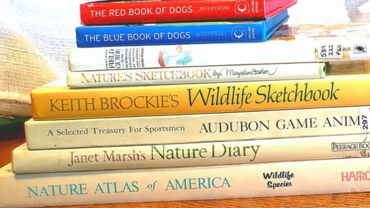 Books I Use for Junk Journals | Part 3 WILDLIFE & NATURE