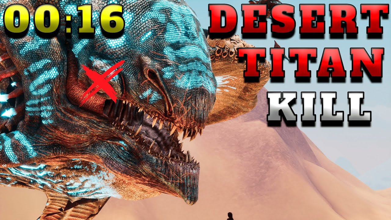KILL the Desert TITAN with This ONE Simple Trick