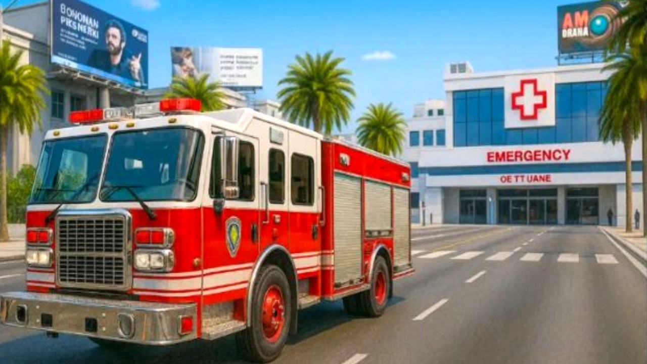 Fire Fighter Rescue Bus Game Simulator 3D-Best Fire Fighter Rescue Simulator 3D-Android Gameplay