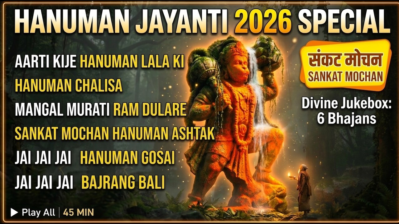 6 Most Powerful Hanuman Bhajans | Hanuman Jayanti Special 2026