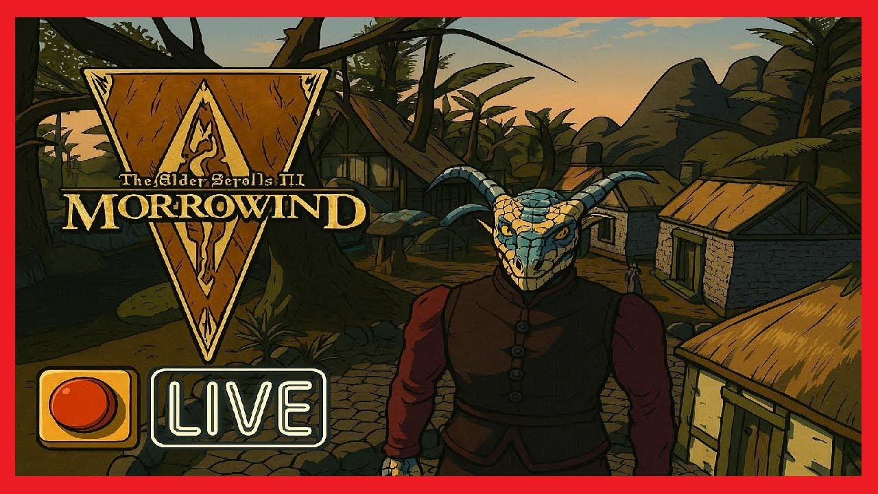 On découvre les secrets de l'île ! MORROWIND 🏰 (Live)