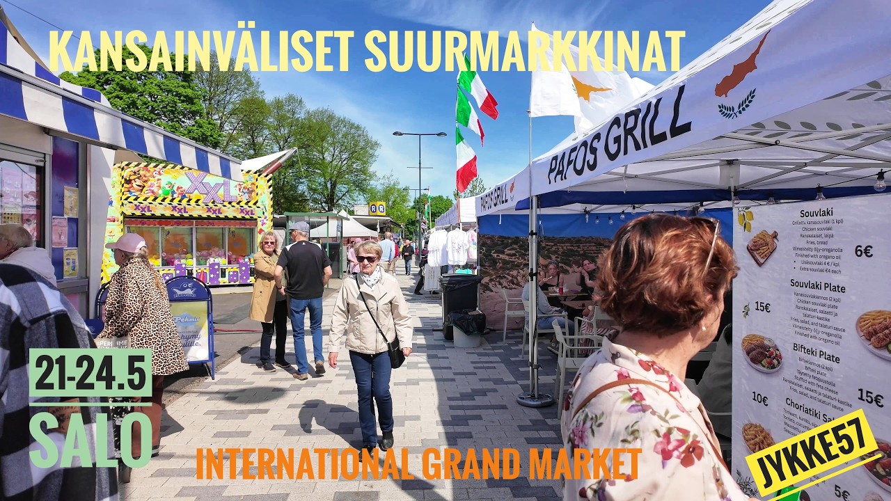 Kansainv&auml;liset Suurmarkkinat Salo 2026 International Grand Markets
