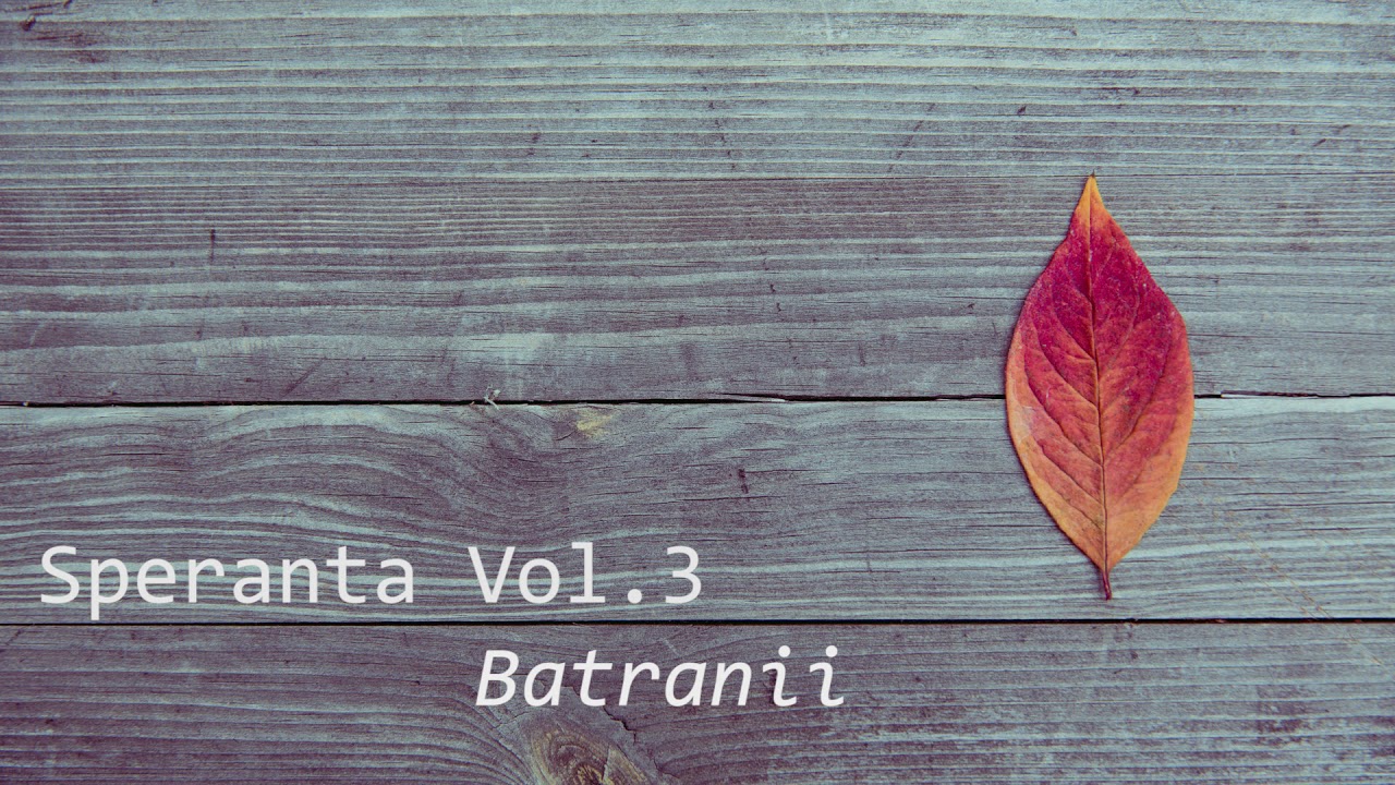 Speranta - Batranii - Marius Gorcea