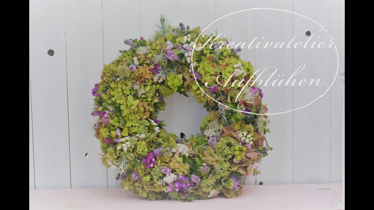 DIY: HERBSTKRANZ in PASTELL - NATUR PUR mit DUFT