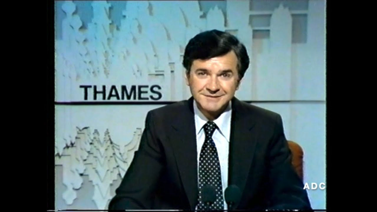 Thames News, adverts & closedown announcer Philip Elsmore in-vision 17th June 1981 4 of 4