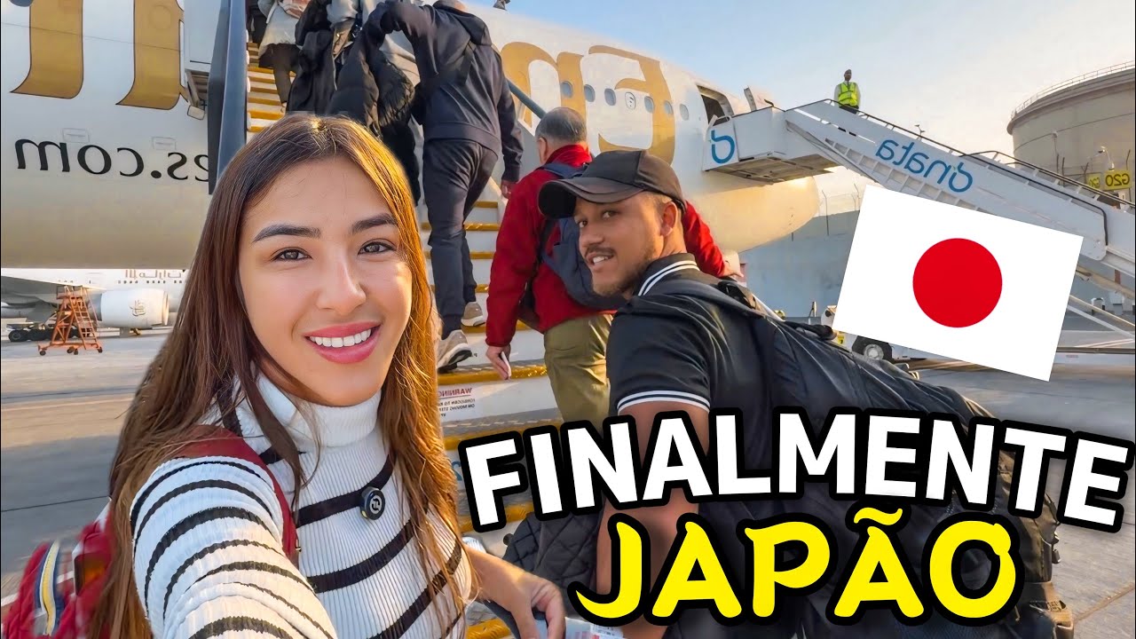 Nossa Chegada no Japão 🇯🇵