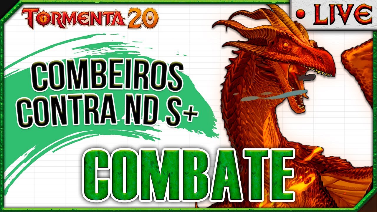 Testando o Combate N&iacute;vel 20 no Tormenta 20 (ND S+)