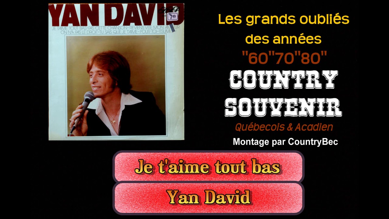 Je t'aime tout bas - Yan David