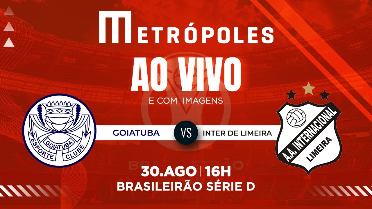SÉRIE D JOGO COMPLETO : GOIATUBA-GO 0 X 0 INTER DE LIMEIRA-SP - 30/8/25
