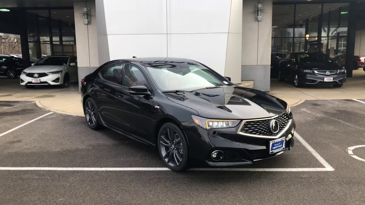 What does the Acura TLX 2019 A-Spec Package Look Like?