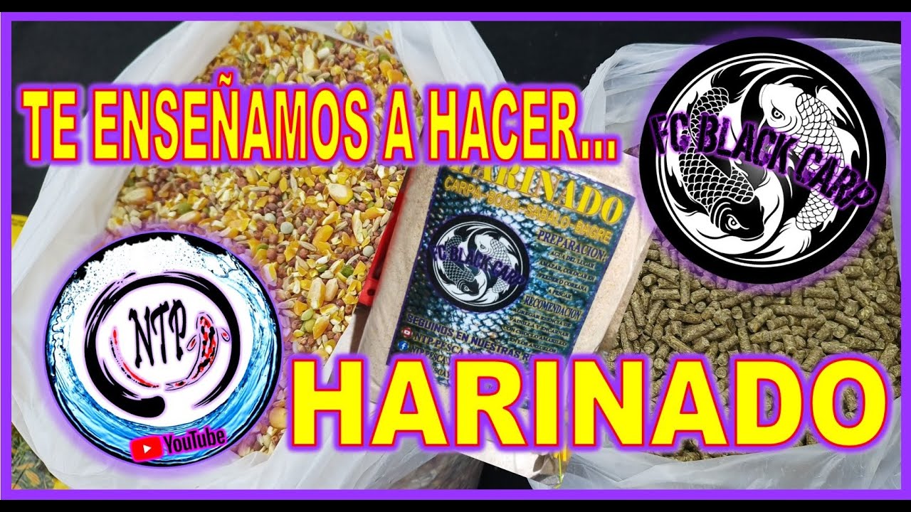 COMO HACER HARINADO PARA CARPAS, BOGAS, SABALOS Y VARIADA