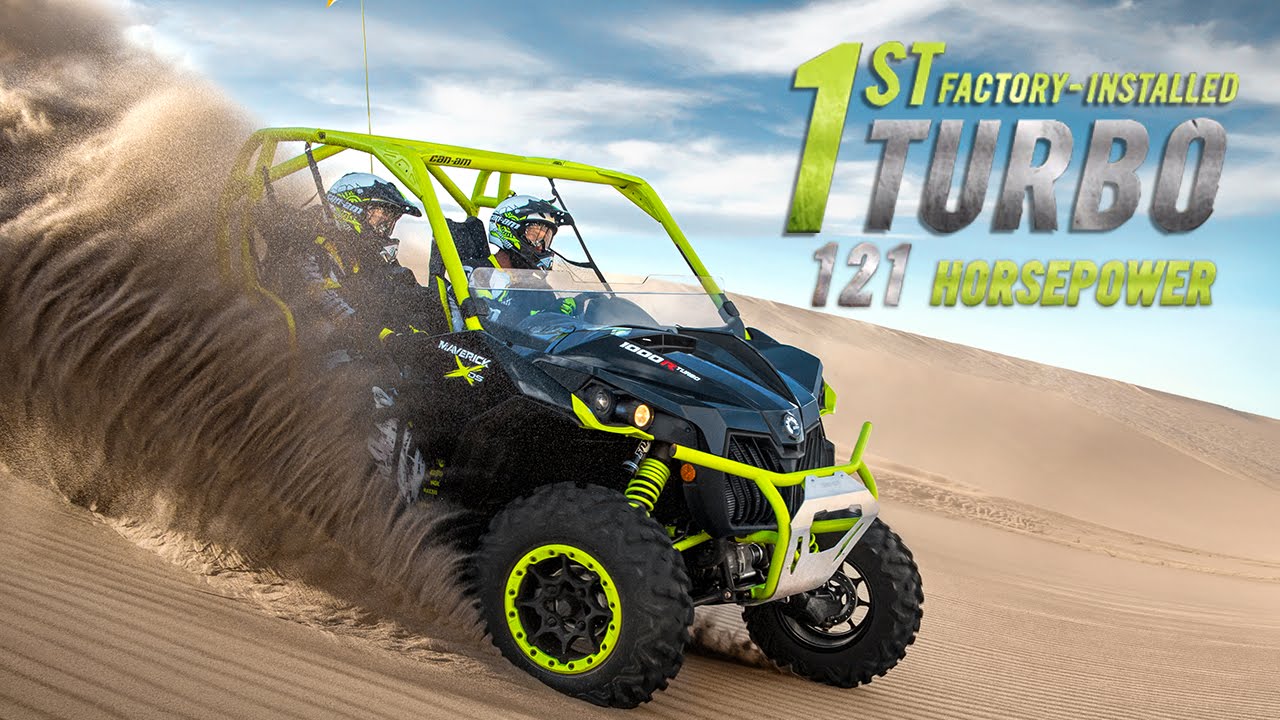 The 121-HP Can-Am Maverick X ds Turbo | Full-length