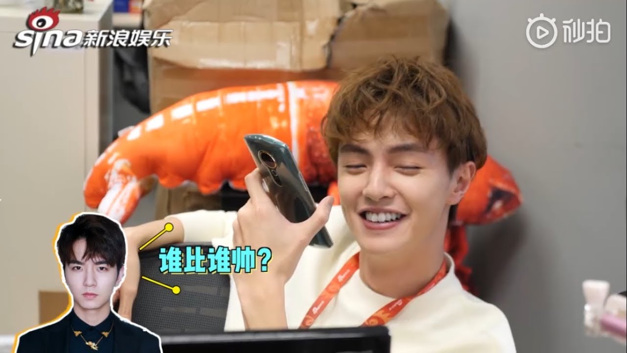 Darren Chen 1 day work: Calling Caesar Wu, Interview, Livestream at Sina Entertainment