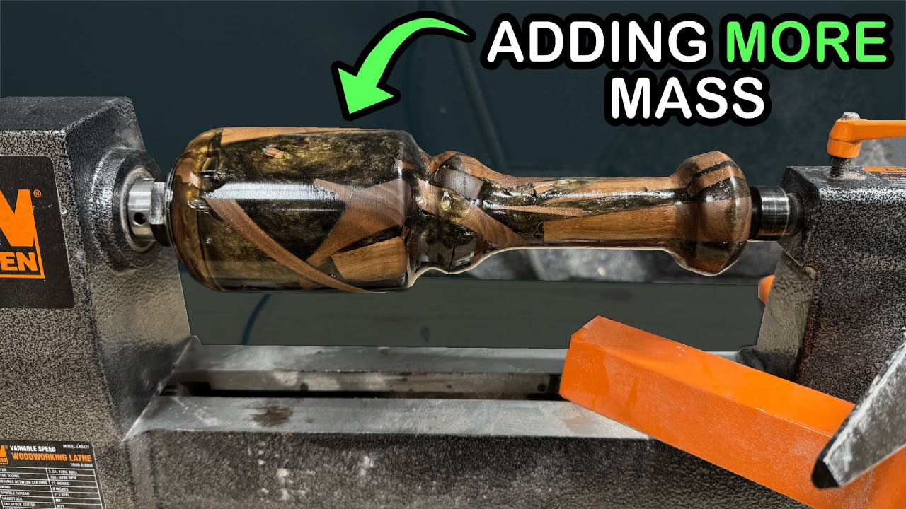 Turning Walnut Chunks into a Chisel Mallet
