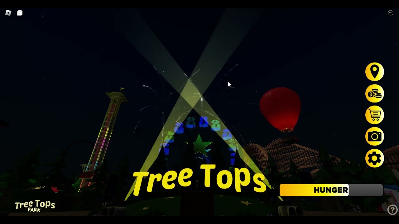 After Dark Firework Spectatular || Tree Tops Theme Park