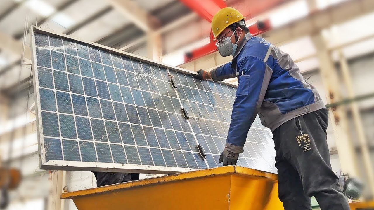 How to Recycle Bifacial (Double Glass) Solar Panels | Suny Group