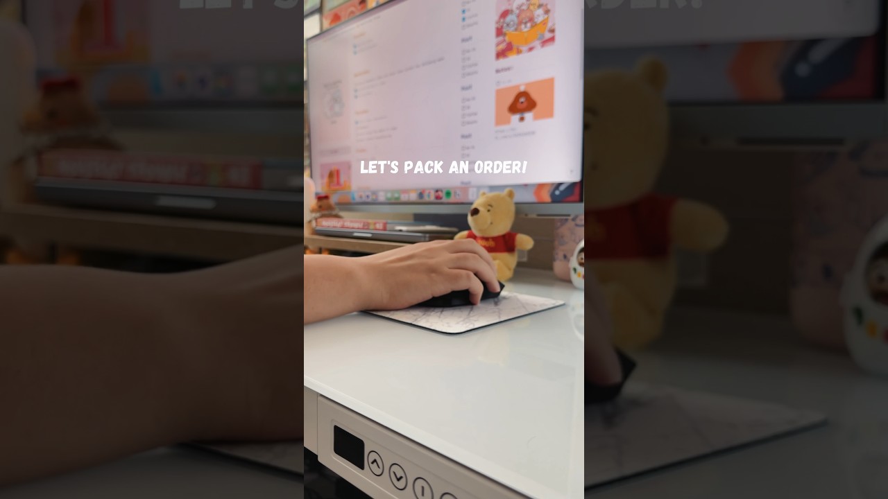 Как упаковывать и отправлять заказы для моего малого арт-бизнеса #stickershopowner #packorderswithme