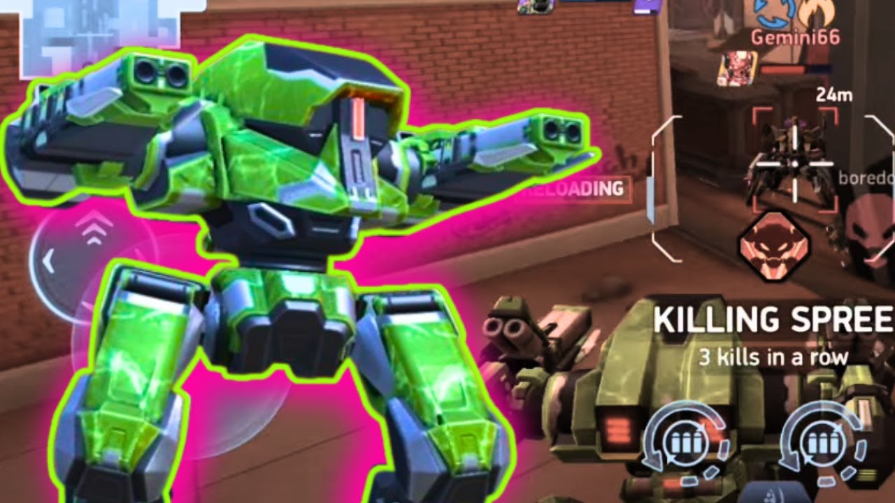 Do not mess with Guardian Ember | Guardian and Ember gun 8 | Mech Arena