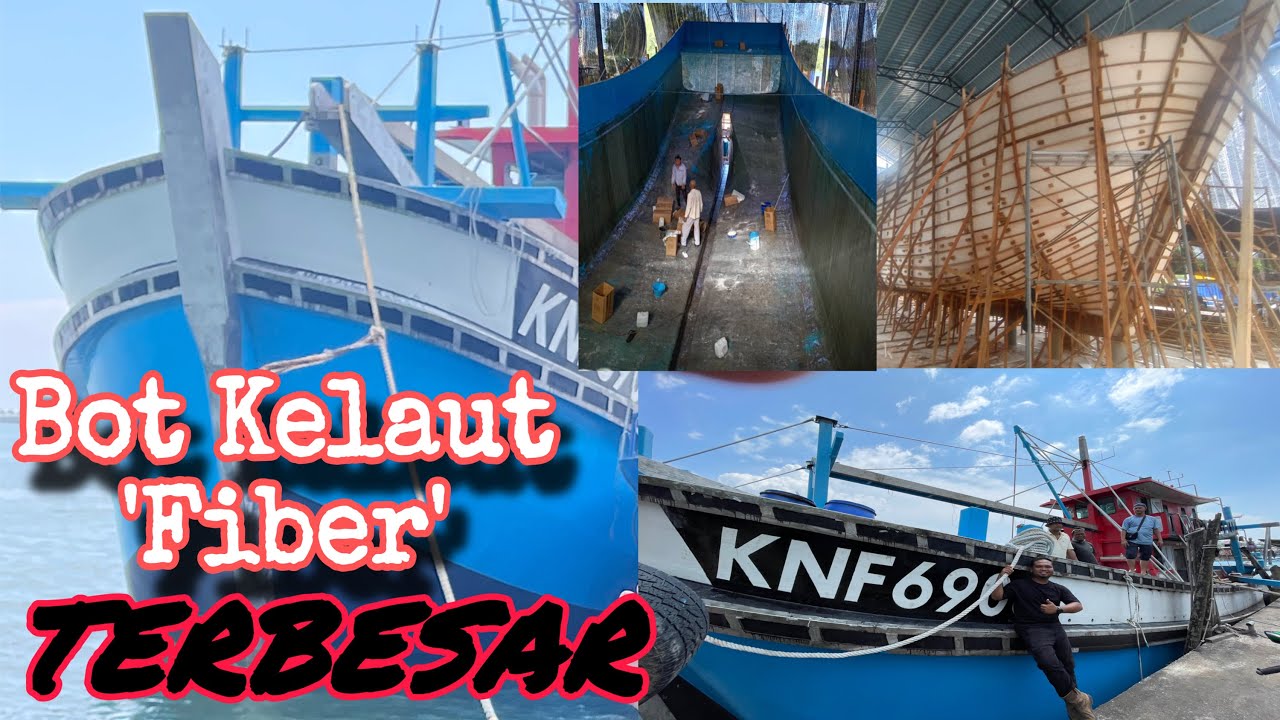 Catat Rekod BINA Bot Nelayan Fiber terbesar