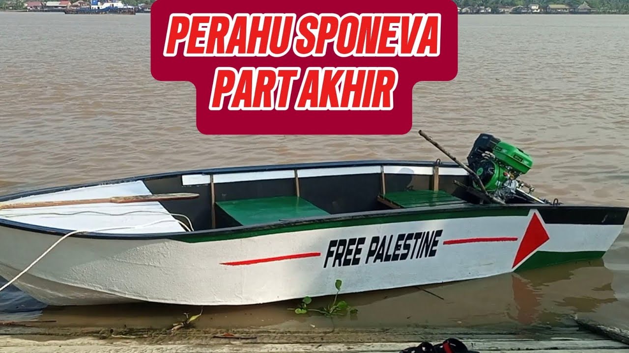 Perahu Spon Eva Bagian Akhir