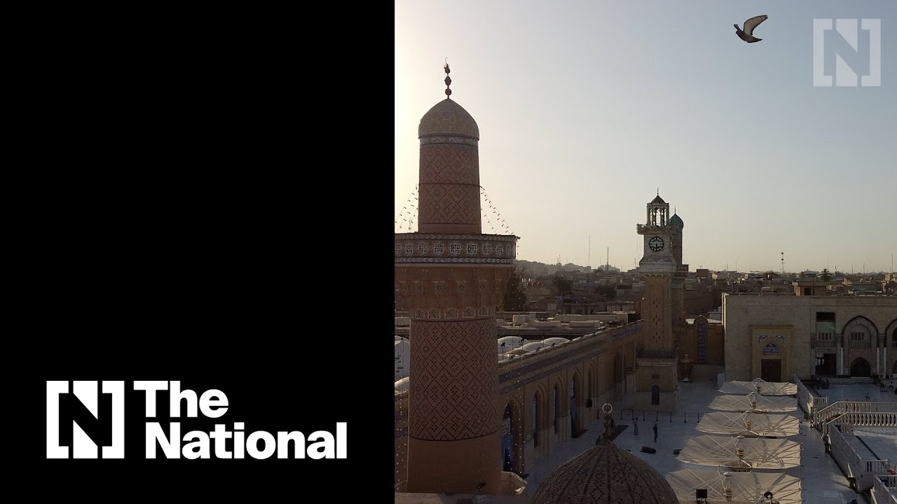 Inside the kitchen of a 13th-century mosque in Baghdad
