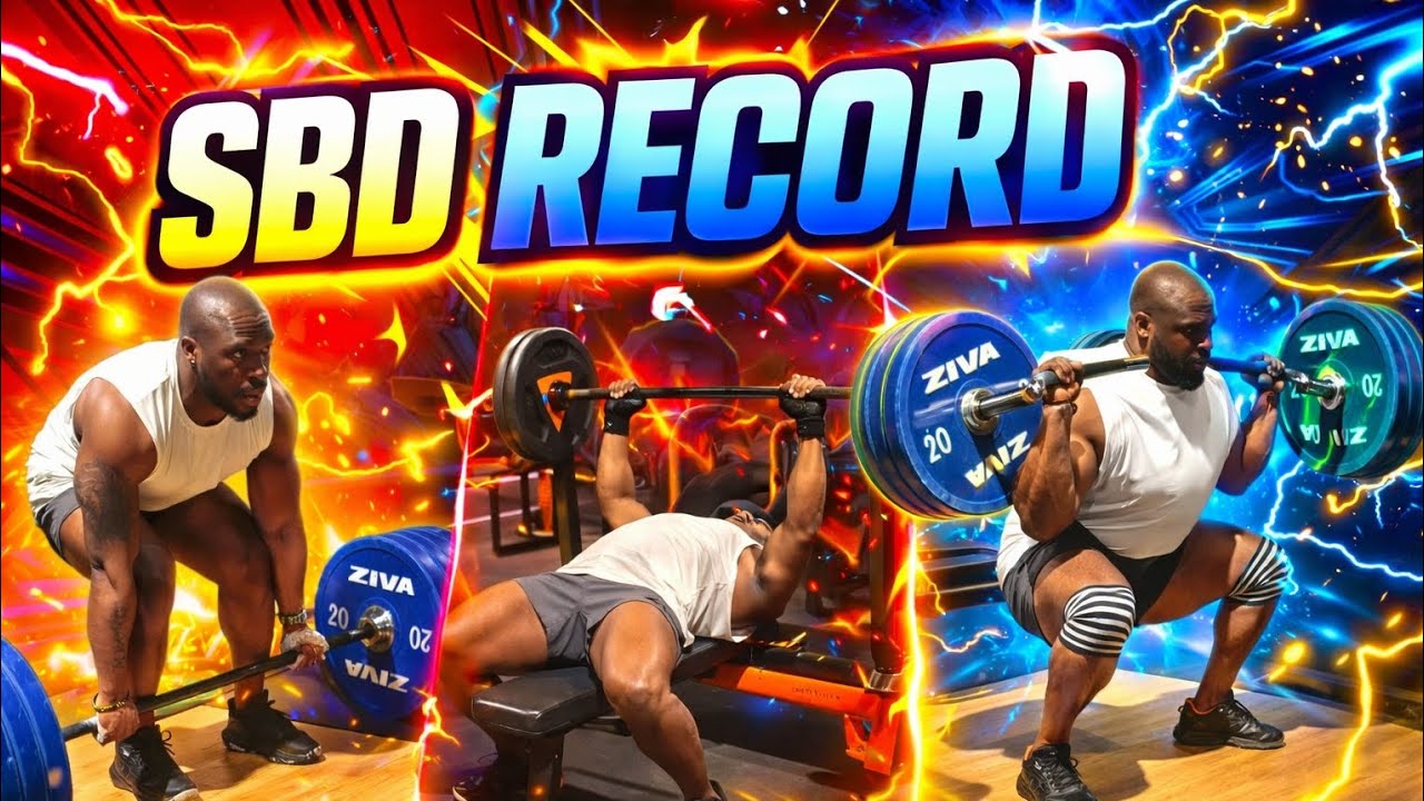 SBD RECORD 🥇| The Performance That Shocks the Sports World #SBDRecord #WorldRecord #Powerlifting