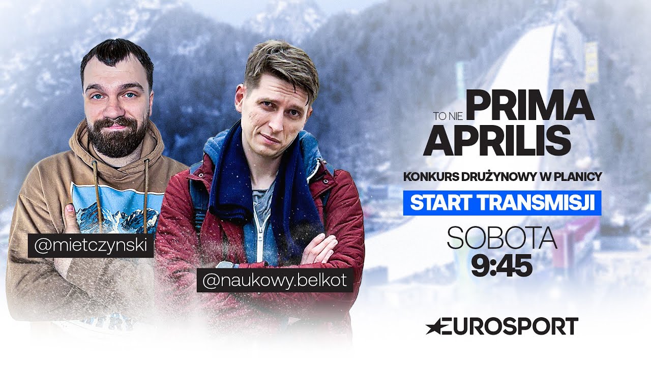 Planica! Planica! @mietczynski i @naukowy.belkot robią konkurs drużynowy