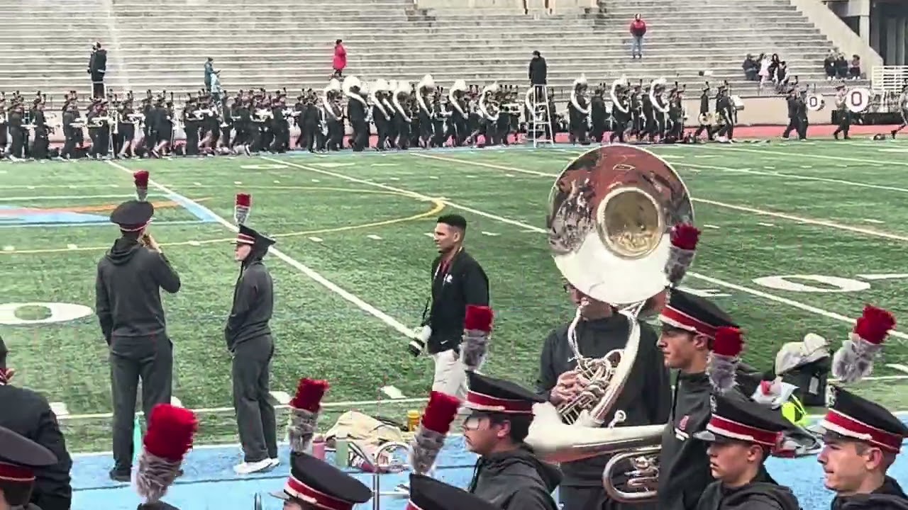 Ohio State Marching Band in Atlanta 1.19.25
