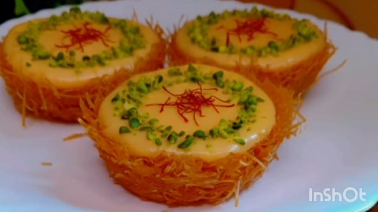 KUNAFA NESTS|Sevai Rabri Katori Easy & Quick Recipe |NO OVEN,Crispy& Creamy Dessert for Festivals !