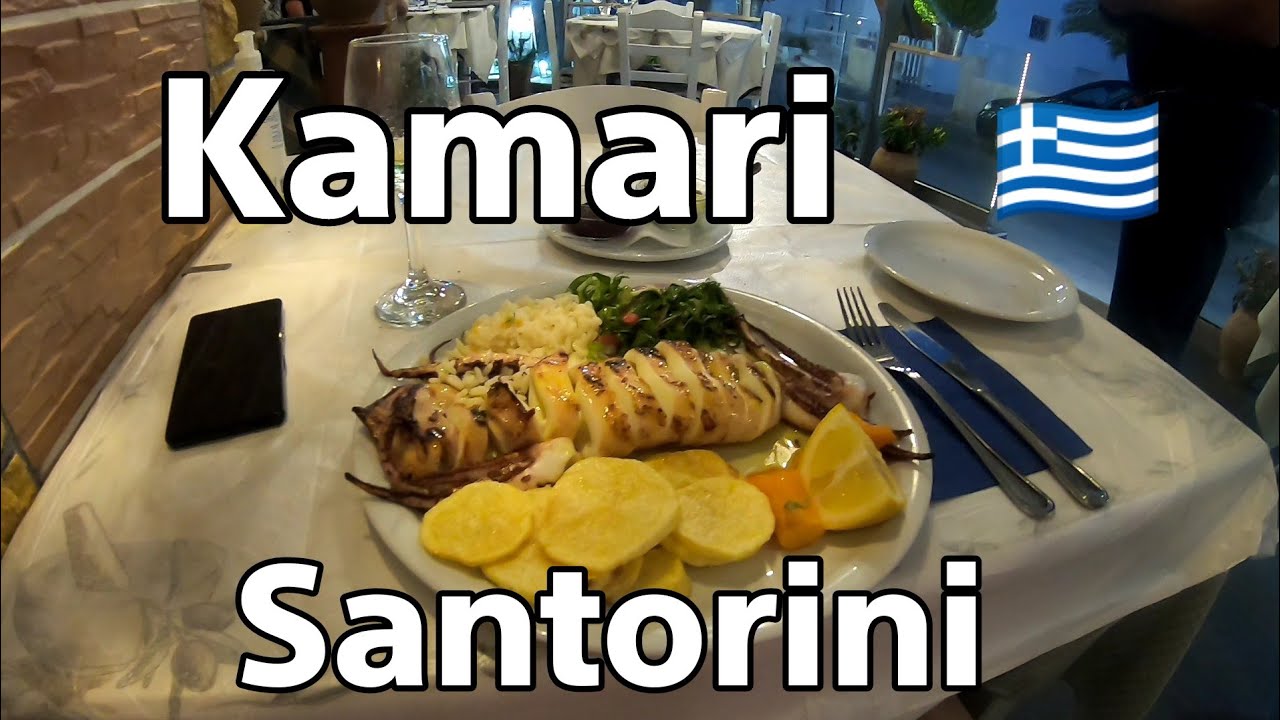 【Travel】Kamari : Santorini of Greece #9