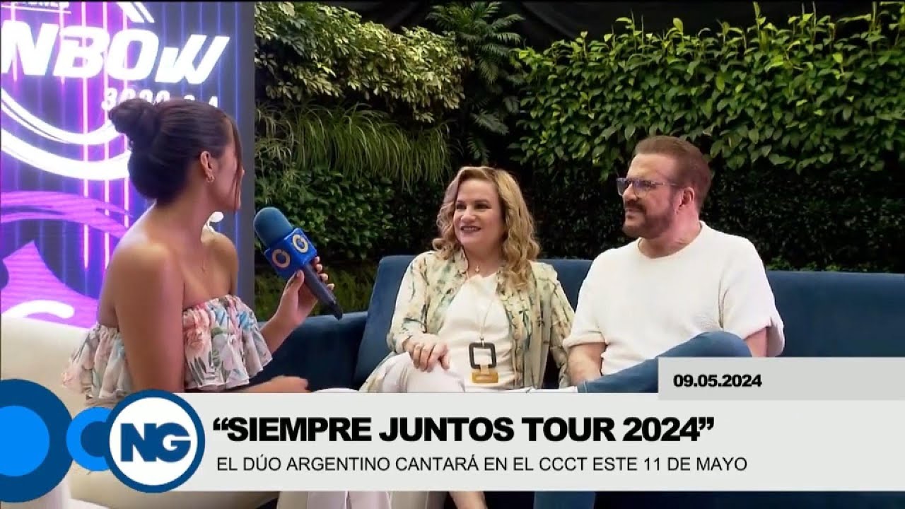 Entrevista a Pimpinela por Globovision Espectáculos/Venezuela 09/05/24