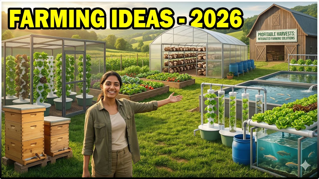 Most Profitable Agriculture Business in 2026 | High-Income Farming Ideas