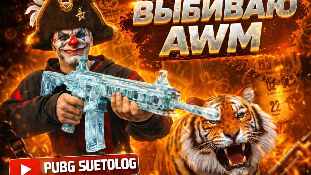 Выбиваю AWM в PUBG!В этом видео пробую выбить легендарную AWM #pubgmobile #music #pubg #reels #top10