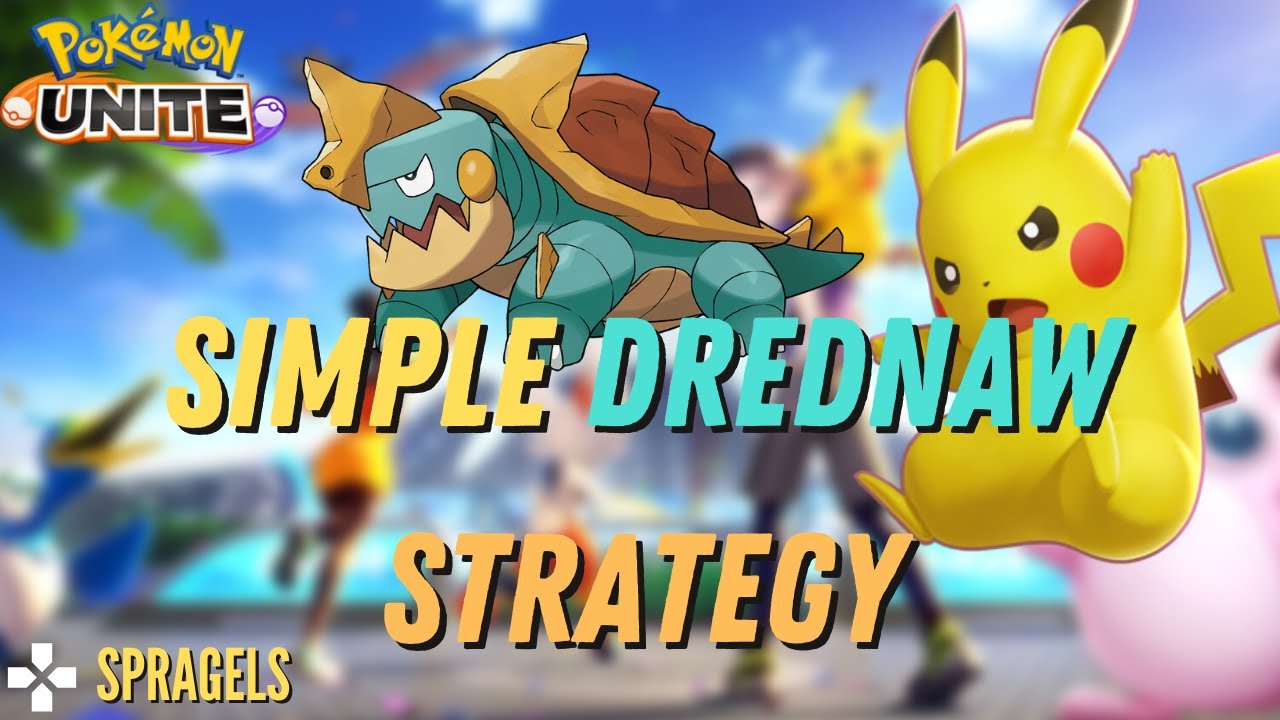 This SIMPLE Drednaw Strategy WINS Matches - Pokemon Unite