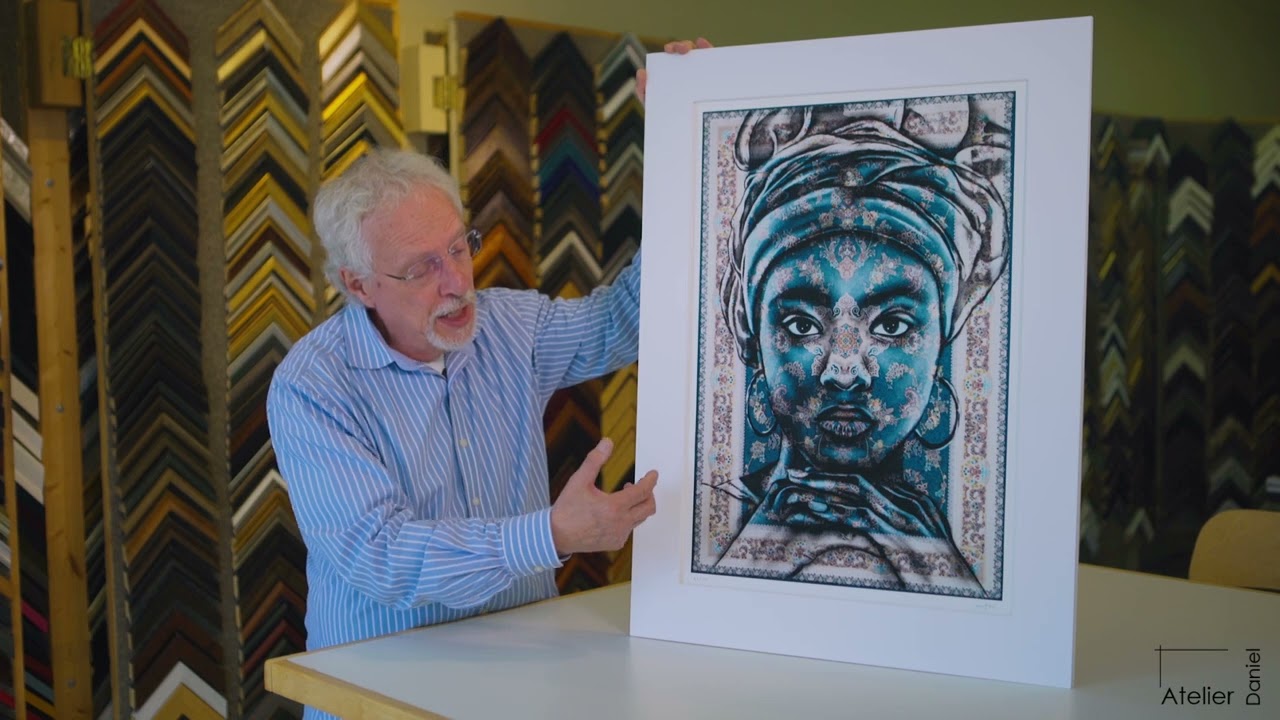 Comment Choisir Le Bon Cadre: L'Exemple d'une Giclée