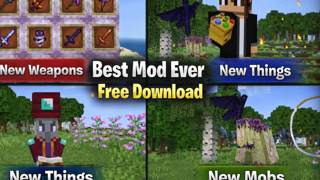 Epic Minecraft Mod You MUST Try (Free Download!)🔥