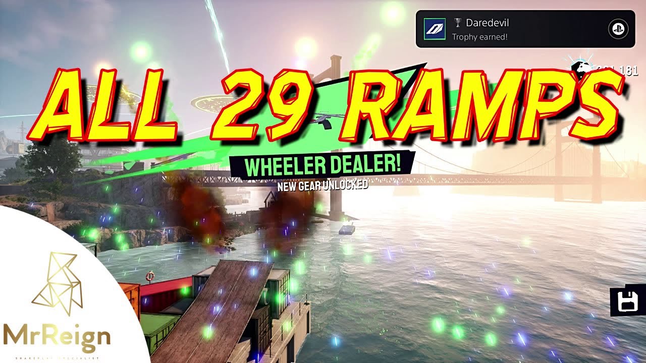 Goat Simulator 3 PS5 - All 29 Ramp Locations - Daredevil Trophy Achievement