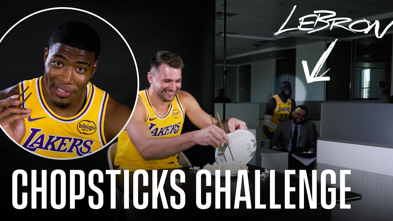 This Challenge Had LeBron Laughing HYSTERICALLY