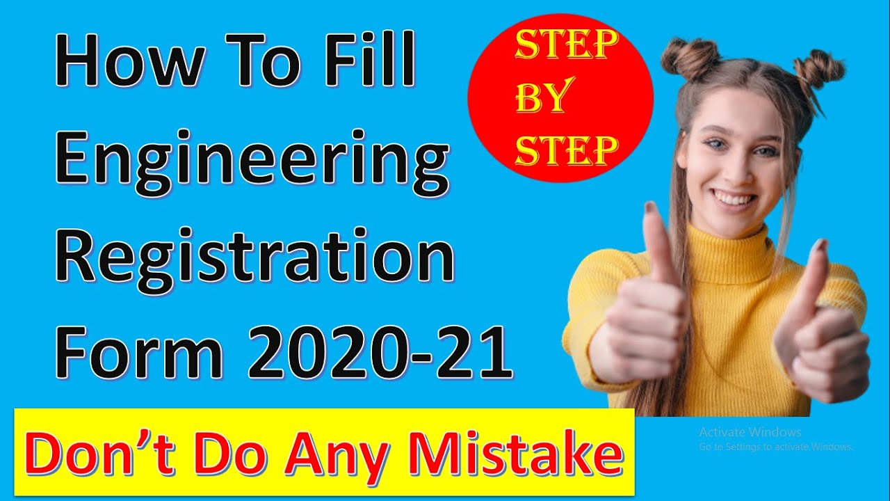 MHT CET 2020: STEP BY STEP ONLINE APPLICATION FORM FOR ENGINEERING, ONLINE CAP FORM FOR FE